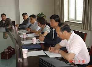 卫生厅安全生产检查组来我中心检查指导工作
