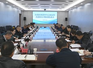 自治区疾控中心召开2024年内部审计整改推进会